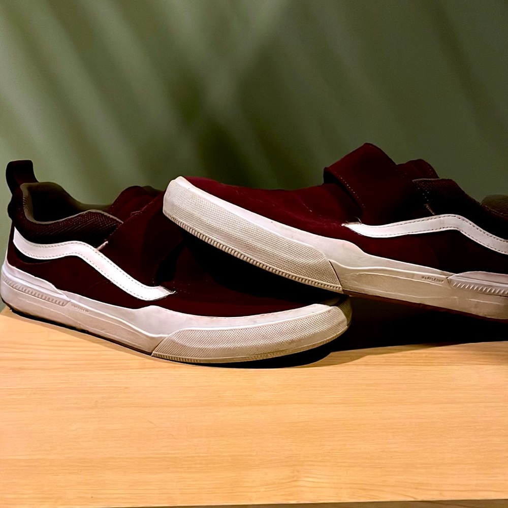 Vans Mens Kyle Pro 2 Suede Slip-On Skate Shoes